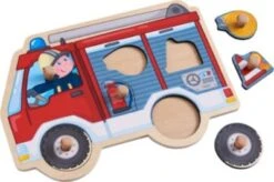 HABA 304594 Greifpuzzle Feuerwehrauto