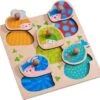 HABA 304589 Greifpuzzle Bunte Tiere 1 HABA 304589 Greifpuzzle Bunte Tiere -Haba 13552187 01