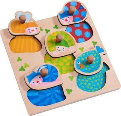 HABA 304589 Greifpuzzle Bunte Tiere 3 HABA 304589 Greifpuzzle Bunte Tiere