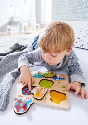 HABA 304589 Greifpuzzle Bunte Tiere 5 HABA 304589 Greifpuzzle Bunte Tiere – Bild 3