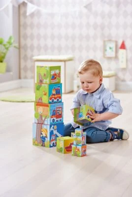 HABA 304238 Stapelwürfel Feuerwehr 8 HABA 304238 Stapelwürfel Feuerwehr – Bild 6