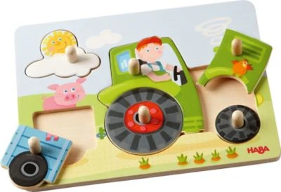 HABA 302535 Greifpuzzle Peters Bauernhof 4 HABA 302535 Greifpuzzle Peters Bauernhof – Bild 2