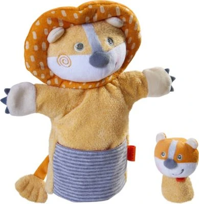 HABA 305756 Handpuppe Löwe Mit Baby 3 HABA 305756 Handpuppe Löwe Mit Baby