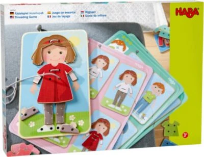 HABA 305165 Fädelspiel Anziehspaß 3 HABA 305165 Fädelspiel Anziehspaß