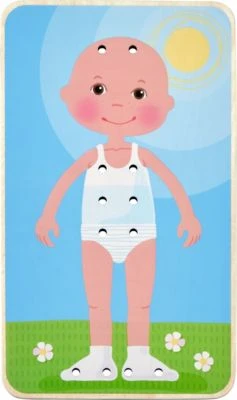 HABA 305165 Fädelspiel Anziehspaß 5 HABA 305165 Fädelspiel Anziehspaß – Bild 3