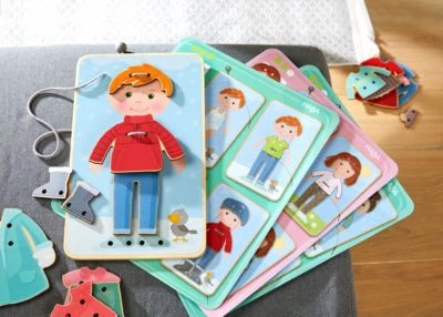 HABA 305165 Fädelspiel Anziehspaß 8 HABA 305165 Fädelspiel Anziehspaß – Bild 6