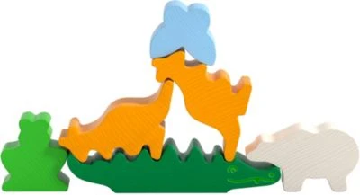 HABA 305907 Tier Auf Tier Mini, Stapelspiel 5 HABA 305907 Tier Auf Tier Mini, Stapelspiel – Bild 3