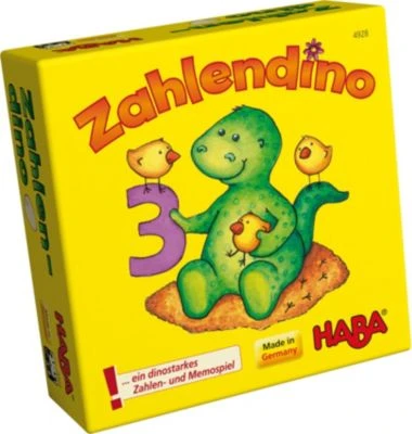 HABA 4928 Zahlendino (Zahlen- Und Memospiel) 3 HABA 4928 Zahlendino (Zahlen- Und Memospiel)