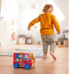 Haba Nachziehspielzeug Feuerwehrauto -Haba 24295545 05