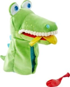 HABA 306255 Handpuppe Allesfresser Kroko