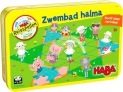 Haba !!! Spiel - Schwimmbad Halma (NiederlÀndisch) = Deutsch 306033 - Französisch 306035