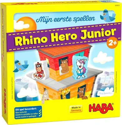 Haba Meine Ersten Spiele - Rhino Hero Junior 3 Haba Meine Ersten Spiele - Rhino Hero Junior