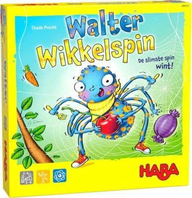 Haba !!! Spiel - Walter Winding Spider (Niederländisch) = Deutsch 306567 - Französisch 306569 3 Haba !!! Spiel - Walter Winding Spider (Niederländisch) = Deutsch 306567 - Französisch 306569