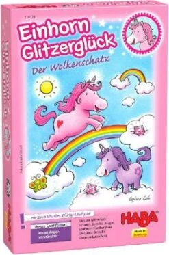 HABA 300123 Mitbringspiel Einhorn Glitzerglück