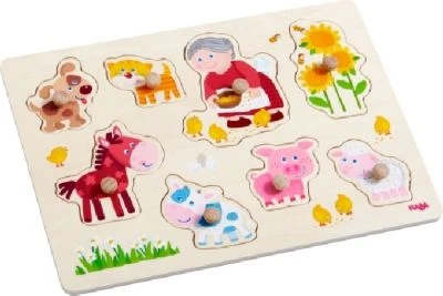 HABA 303183 Greifpuzzle Oma Lenis Tiere 3 HABA 303183 Greifpuzzle Oma Lenis Tiere