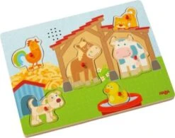HABA 303179 Greifpuzzle Mit Geräuschen "Auf Dem Land" 8 HABA 303179 Greifpuzzle Mit Geräuschen "Auf Dem Land" -Haba 8728029 03
