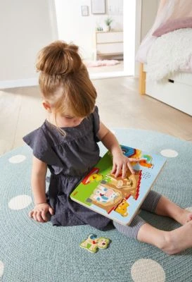 HABA 303179 Greifpuzzle Mit Geräuschen "Auf Dem Land" 6 HABA 303179 Greifpuzzle Mit Geräuschen "Auf Dem Land" – Bild 4