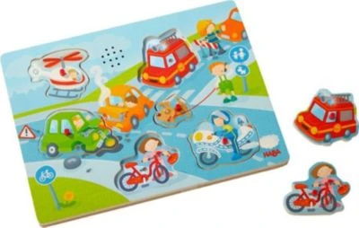 HABA 303180 Greifpuzzle Mit Geräuschen "In Der Stadt" 3 HABA 303180 Greifpuzzle Mit Geräuschen "In Der Stadt"